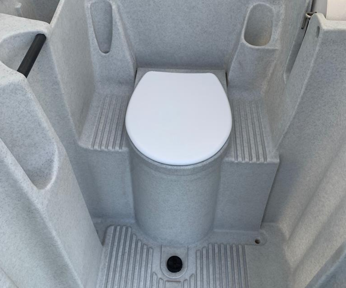 Baños portátiles listos para usar